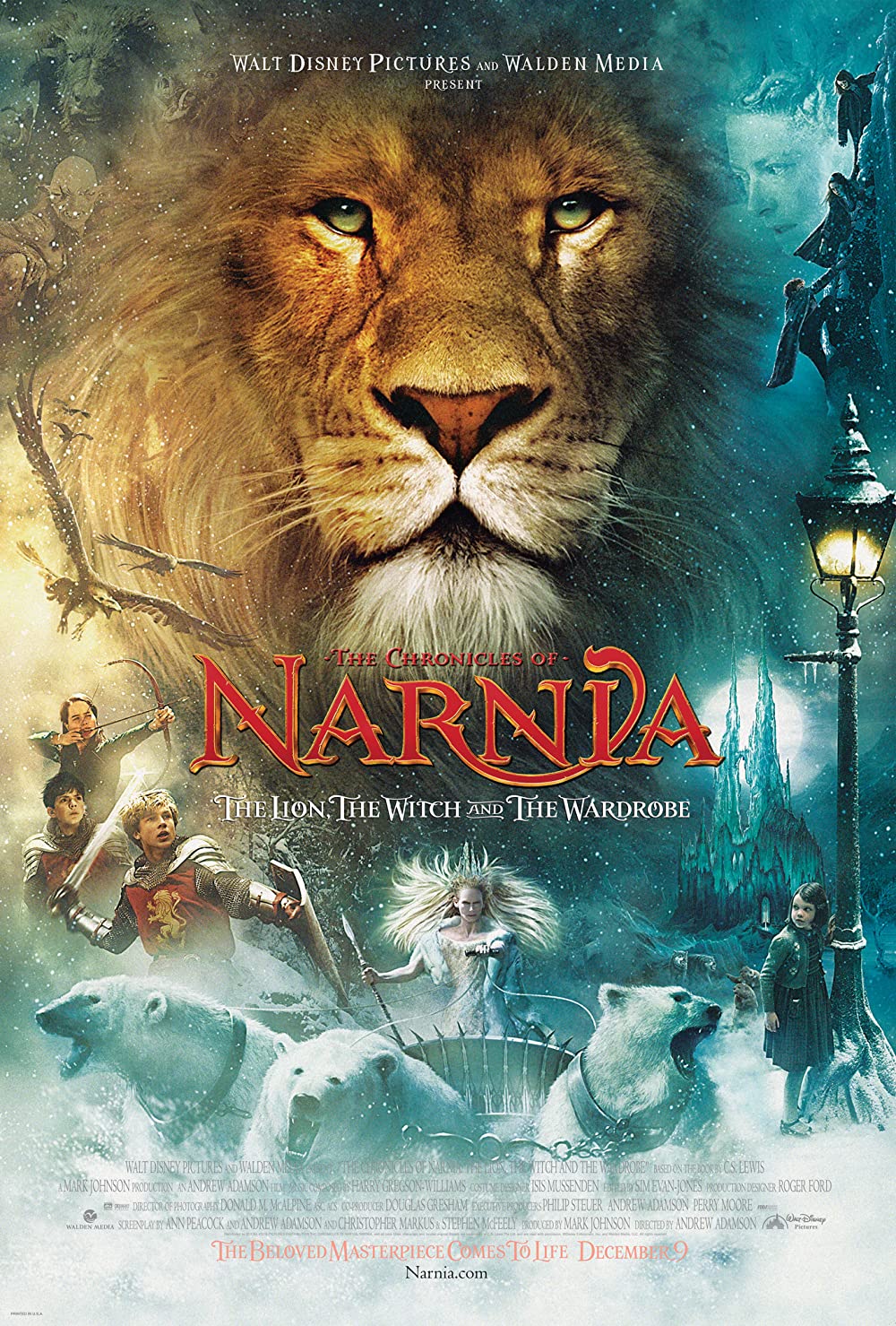 Chronicles of Narnia: the Lion, the Witch, and the Wardrobe book cover